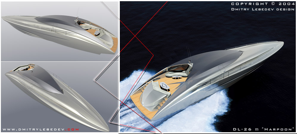 motor yacht DL-26 Harpoon